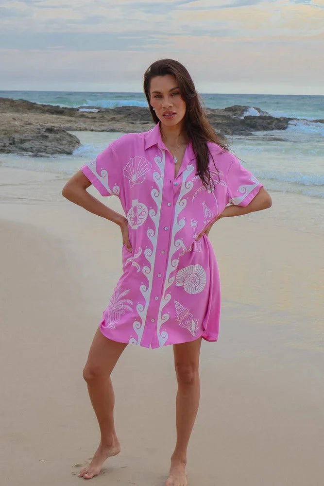 ocean club dress Ocean Club Shirt Dress