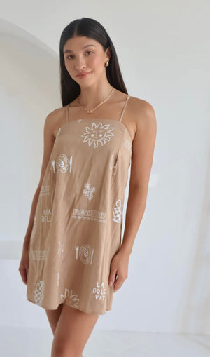 Ciao Bella Mini Dress INDIGO ATTIC 