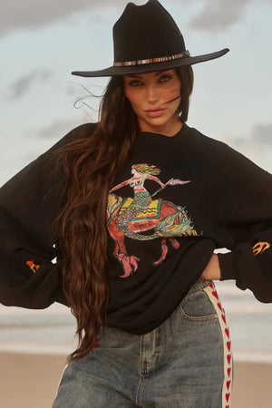 Words Have Power Diego Jumper - Black Sabbi 