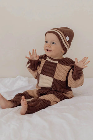 Winter Playsuit - Checks Ziggy Lou 