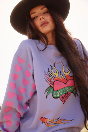 Words Have Power Diego Jumper - Lilac Sabbi 