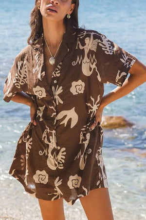 Ariel Playsuit Palm Collective 