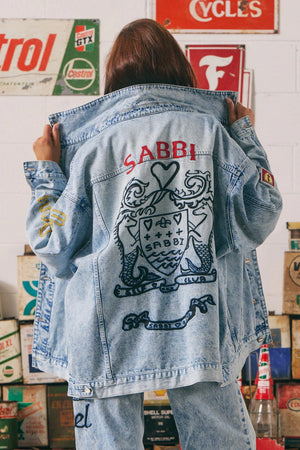 Mermaid Racing Denim Jacket Sabbi 