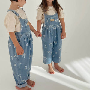 Bowie Bubble Overall - Cali Print Twin Collective 