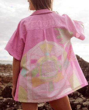 Patrón Shirt + Altos Short Set - Rosado Sabbi 