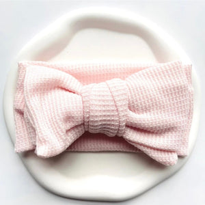Open image in slideshow, Waffle Headband INDIGO ATTIC Petal Pink 

