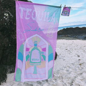 Sarong - Pink Tequila INDIGO ATTIC 