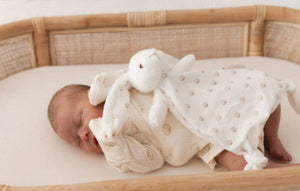 Cuddle Bunny Comforter - Seashell Woven Kids 