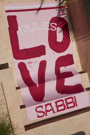 SHOP Sarong - Pink Love INDIGO ATTIC 