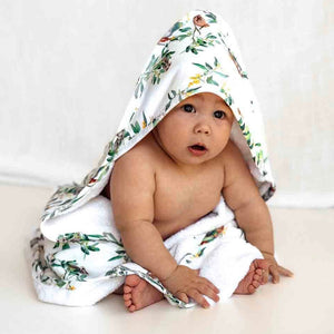 Eucalypt Organic Hooded Baby Towel Snuggle Hunny 