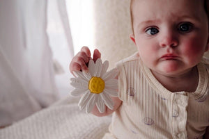 Silicone Teether - Milk Daisy Baby Toys & Activity Equipment Woven Kids 