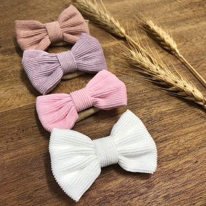 Celeste Corduroy Bows Indigo Attic 