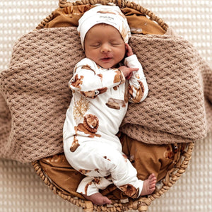 Lion Organic Growsuit Snuggle Hunny 