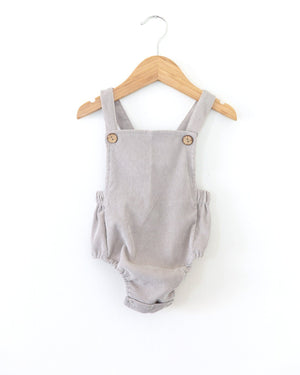EDIT Kobe corduory romper - Grey INDIGO ATTIC 