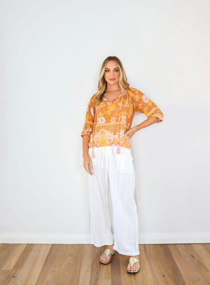 Elodie Blouse Carbon the Label 