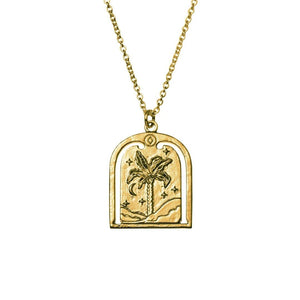 Tree of Destiny Archway Necklace - Gold Midsummer Star 