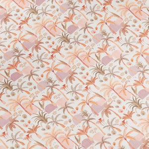 Palm Springs Fitted Cot Sheet Snuggle Hunny 
