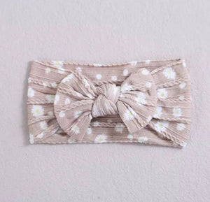 Cable Knit Headband - Blush Daisy INDIGO ATTIC 