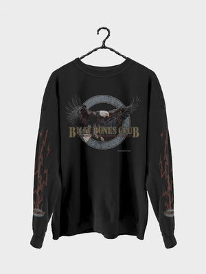 Ramblin Eagle Crew - Vintage Black INDIGO ATTIC 