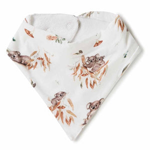 Koala Organic Dribble Bib Snuggle Hunny 