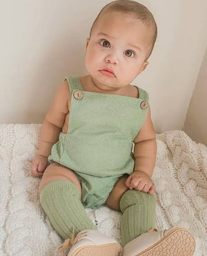 Kobe Cord Romper - Mint Indigo Attic 