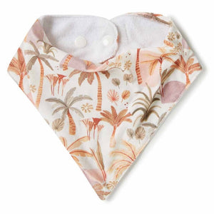 Palm Springs Organic Dribble Bib Snuggle Hunny 