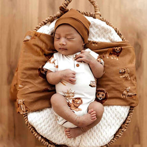 Lion Organic Bodysuit Snuggle Hunny 