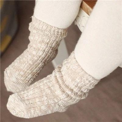Mottled Socks INDIGO ATTIC 